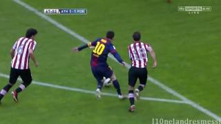 Lionel Messi 10 Magisterial Dribble Goals HD [upl. by Hgielek]