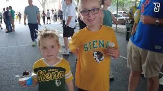 Siena Basketball Court Rehab Dedication and Ice Cream Social [upl. by Adnaw]