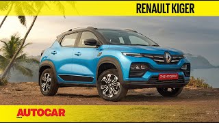 2021 Renault Kiger review  Renaults compact SUV for India  First Drive  Autocar India [upl. by Juanne]