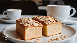 Air Fryer Almond Cake with Condensed Milk Easy amp Delicious [upl. by Hennessy729]