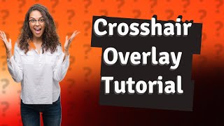 How to make a crosshair on your screen [upl. by Nerte26]