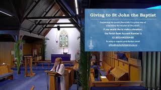 8am Sunday 24 March 2024 St John the Baptist Northcote [upl. by Ajat454]