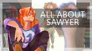 ALL ABOUT SAWYER talking about my oc Sawyer [upl. by Abba739]