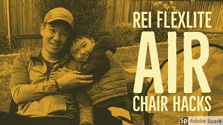 REI Flexlite Air Chair Hacks [upl. by Araid]