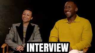 Interview MAHERSHALA ALI and MYHALA talk new movie LEAVE THE WORLD BEHIND [upl. by Amaleta]