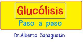 GLUCÓLISIS paso a paso Bioquímica [upl. by Euk553]