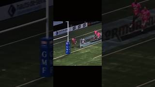 Un essai de 100 mètres incroyable 😍 francerugby top14 [upl. by Nahaj498]