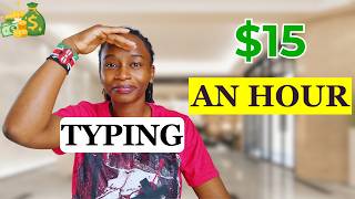 Make US15 An Hour to TYPE Online 19 TYPING JOBS from Home [upl. by Negeam]