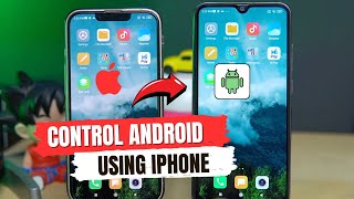 How to Control Android Phone from iPhone  Remote Access Android Phone from iPhone ✅ Anydesk iPhone [upl. by Freudberg489]