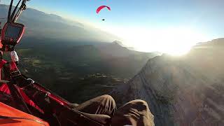 DENT DE CROLLES  PARAPENTE OCTOBRE [upl. by Isyed]