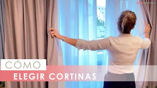 Cómo ELEGIR CORTINAS 🌥️​ ¡Atreveros a combinar texturas 💕​ [upl. by Maxma403]