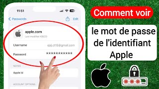 Comment voir le mot de passe de votre identifiant Apple sur iPhone 2024  See Apple ID Password [upl. by Oinolopa355]