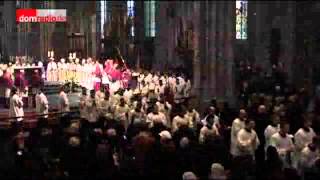 Priesterjubiläum Kardinal Meisners im Hohen Dom zu Köln 2012  Auszug [upl. by Animsaj]