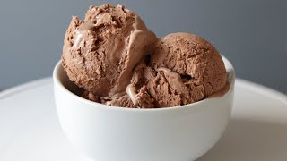 How to Make Chocolate Ice Cream with 3 Ingredients [upl. by Relyk]