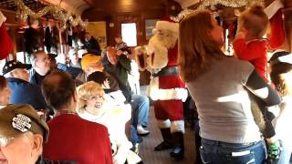 Whippany Railway Museum Santa Claus Train 2011 [upl. by Elysee668]