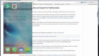 Python Installing Modules on Mobile  iOS app Pythonista [upl. by Alamap870]