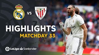 Highlights Real Madrid vs Athletic Club 30 [upl. by Anehsak]