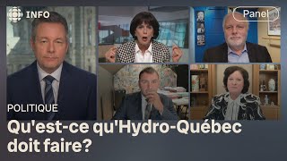 Près de 250 M en factures impayées à HydroQuébec  Mordus de politique [upl. by Edgard207]