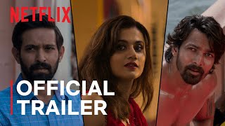 Haseen Dillruba  Official Trailer  Taapsee Pannu Vikrant Massey Harshvardhan Rane Netflix India [upl. by Gnav]