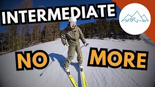 How to ski parallel on steep slopes  How to ski with more control  Ski drills for intermediate [upl. by Ynohtnanhoj]