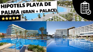 Hotelcheck Hipotels Gran Playa de Palma amp Playa de Palma Palace ⭐️⭐️⭐️⭐️⭐️ Mallorca Spanien [upl. by Colligan]