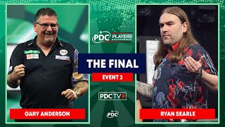 FINAL 2024 Darts Players Championship 2 Gary Anderson vs Ryan Searle [upl. by Chilton593]