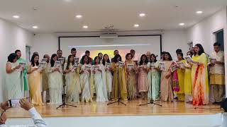 Bhikshu Bhakti and Welcome song for Niyojikaji by Jargan Group [upl. by Brietta361]