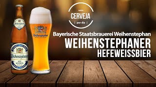 Weihenstephaner Hefeweissbier  Bayerische Staatsbrauerei Weihenstephan  Uma Cerveja Por Dia 0251 [upl. by Angelique]