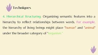 Building Meanings One Word at a Time Exploring Componential Analysis [upl. by Bausch]