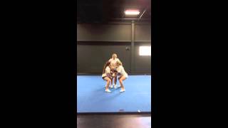 Elite Cheerleading Stunt Progressions Trophy Drill [upl. by Oirrad]