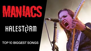 Halestorm Top 10 Biggest Songs [upl. by Suk97]