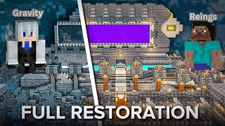 Restoring Ancient City in Herobrine SMP [upl. by Aniale]