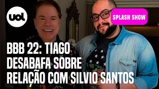 BBB 22 Tiago Abravanel desabafa sobre relação com Silvio Santos Conexão nunca existiu [upl. by Garneau]