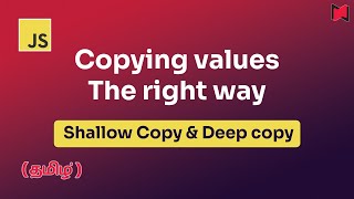 Copying values the right way  Shallow Copy amp Deep Copy in Javascript [upl. by Eceirahs]