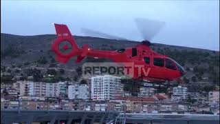 Aksident me motor në Sarandë plagoset i riu transportohet me helikopter drejt Tiranës [upl. by Gianina]