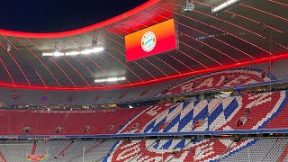 Champions League Entrance  Anthem FC Bayern München vs FC Salzburg [upl. by Assirrac194]