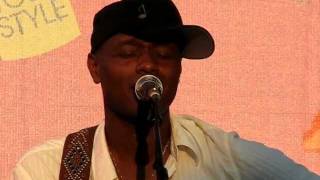 Javier Colon covers Coldplays Fix You at Deer Park NY on July 9 2011 [upl. by Nnaegroeg]