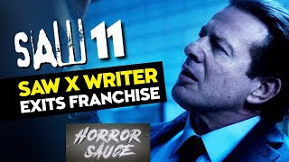 Saw X writer exits franchise [upl. by Veriee488]