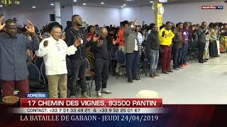 LA BATAILLE DE GABAON JEUDI 25042019 [upl. by Ebenezer]