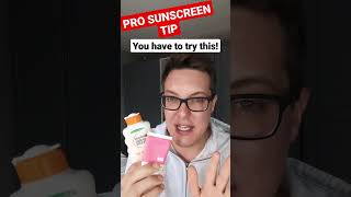 PRO SUNSCREEN TIP  Best Sunscreen Application Ever shorts [upl. by Sidhu466]