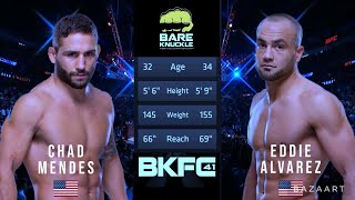 CHAD MENDES VS EDDIE ALVAREZ FULL FIGHT BKFC 41 [upl. by Larina]