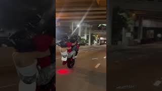 Couple wheeling music song unstoppable explore wheeliecompilation wheeliegirl shortsviral [upl. by Yrrem]