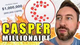 How Many Casper Crypto CSPR To Be A Millionaire With Price Prediction [upl. by Ellis205]