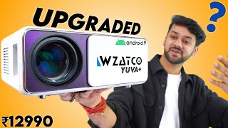 WZATCO Yuva Plus Android 2024 Upgraded Projector Review  Best 1080p Projector Under 15000 [upl. by Sairu]