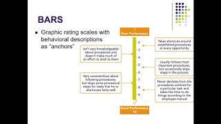 IO Psychology Ch 5 Rating scales [upl. by Revned837]