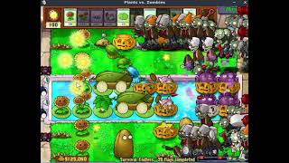 Plants vs Zombies Survival Mode Endless vokoscreenNG 2024 09 08 14 50 43 Flag 29 Failed [upl. by Ydualc382]