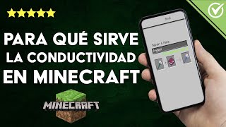 ¿Para qué sirve la conductividad en MINECRAFT y cómo usarla  Tutorial completo [upl. by Laughry875]