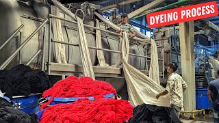 Knit Fabric Dyeing and Finishing Process  A to Z Explanation [upl. by Ennoitna]