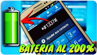 TU BATERIA DURARÁ EL DOBLE AL INGRESAR ESTE CÓDIGO  BATERIA INFINITA EN ANDROID [upl. by Breger]