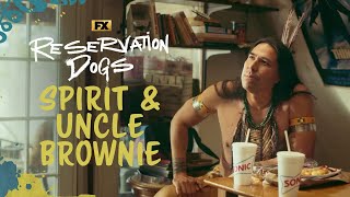 Uncle Brownie Talks to Spirit  Reservation Dogs  FX [upl. by Aihsekal503]